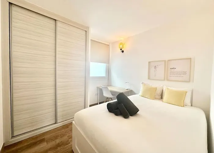 El Queque Sea View 2 Bedroom 2desks And Balcony شقة